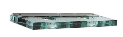 Kinkiet szklany nikiel mat lampa Glasso 92-03686