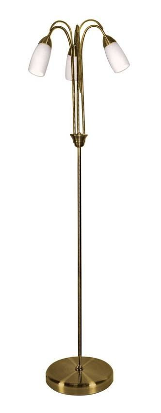 Lampa podłogowa patynowa 3x40W E14 Madera Candellux 53-76451