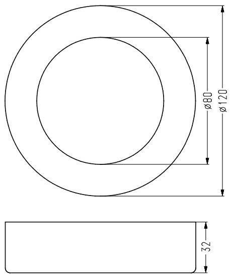 Oprawa Stropowa Candellux 2263748 Spn-03 Ip20 Led