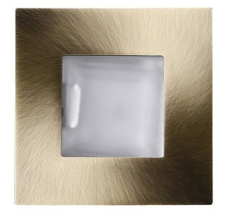 Oprawa schodowa kwadratowa złota patynowa G4 MS-04 Candellux 2207945