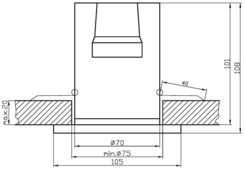 Ozs-05 OPRAWA STROPOWA 2276201