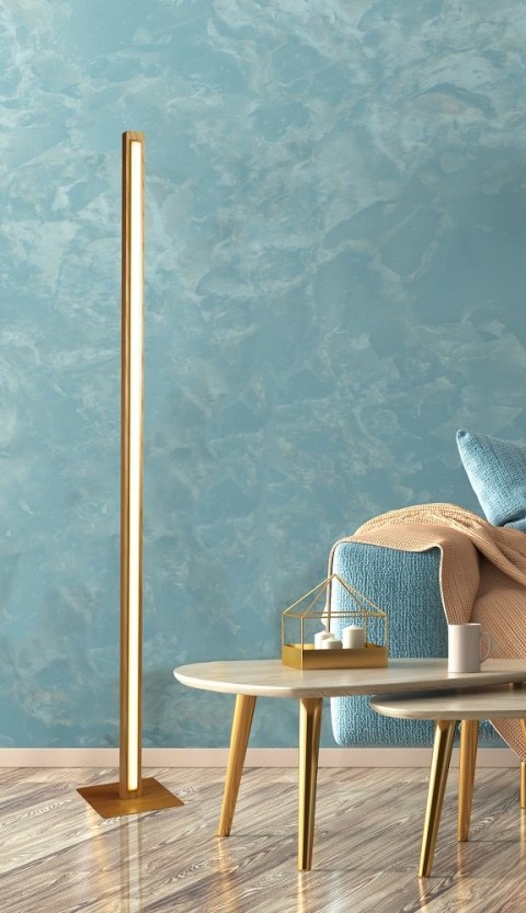 Lampa podłogowa drewniana LED 4000K Rodney