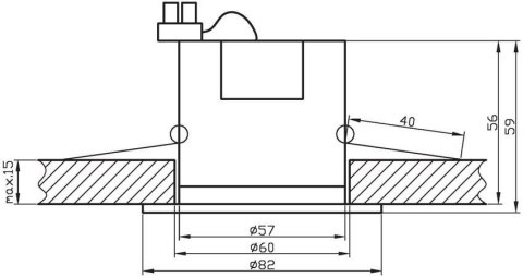 OPRAWA STROPOWA CANDELLUX 2211401 sm-02