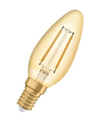 Żarówka led E14 1,5w 120lm 2400K vintage B12 świeca Osram