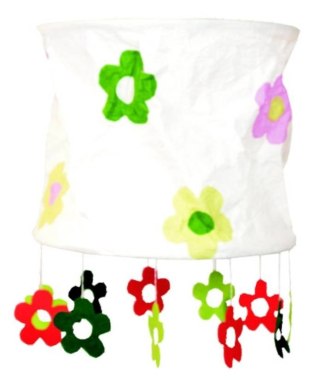 Abażur do zwisu PIPI kwiatki 77-19199