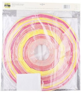 Abażur papierowy pomarańczowo-różowy kula 50cm Kokon Candellux 70-16631