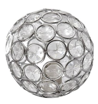 Klosz chrom / transparent G9 90mm do lamp Starlet Candellux 71-01016