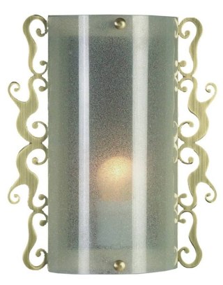 CASABLANCA PLAFON 1X60W E27 22X25CM PATYNA PROSTOKĄT