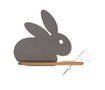 Lampa kinkiet półeczka 5W LED 4000K IQ Kids Rabbit szary+biały 21-84743