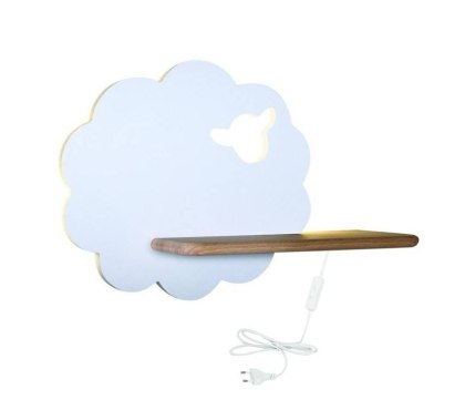 Półka podświetlana LED 5W IQ Kids Sheep biały 21-85139