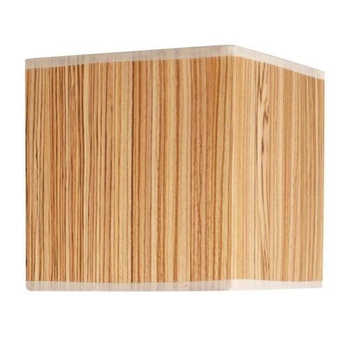 Abażur do cajman E14 brązowy