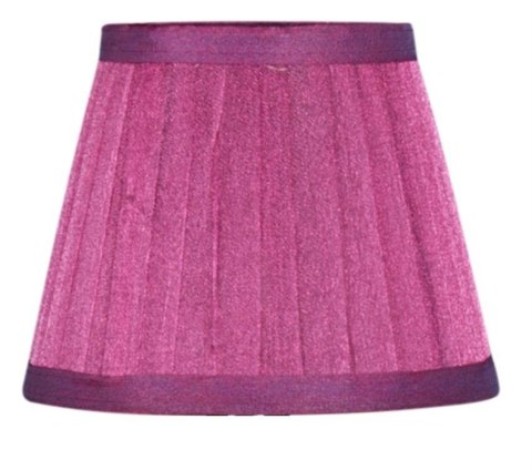 Abażur do klips malva E14 amarant