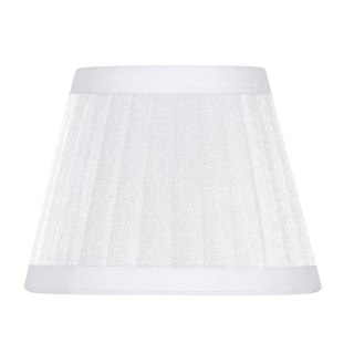 Abażur do klips malva E14 biały przejrzysty