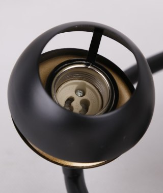 Boni spirala 3x3w gu10 led czarny