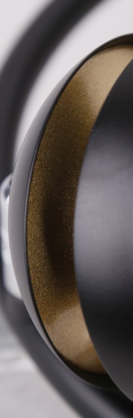 Boni spirala 3x3w gu10 led czarny