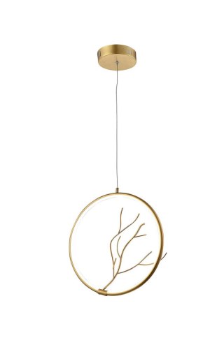 Lampa Wisząca Davos LEDEA 50133053 LED 16W Metal Złoty