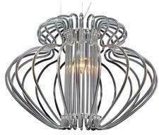 Lampa sufitowa Candellux 31-36585 Imperia 1X60W E27 450X330 biały