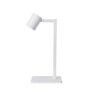 Lampa biurkowa Snow biała 1xGU10 Light Prestige