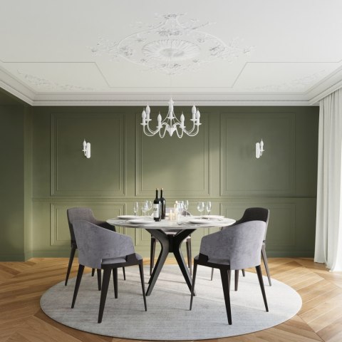 Sollux Lampa Żyrandol MINERWA 3 biały