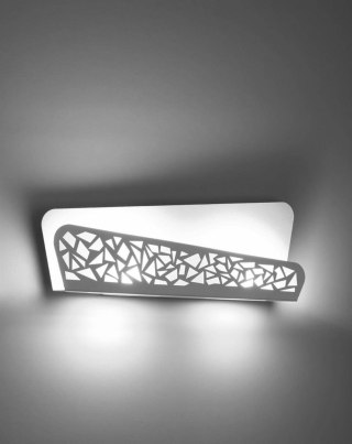 Sollux Lampa Kinkiet ALIZA biały