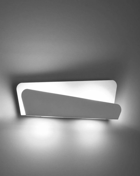 Sollux Lampa Kinkiet BASCIA biały