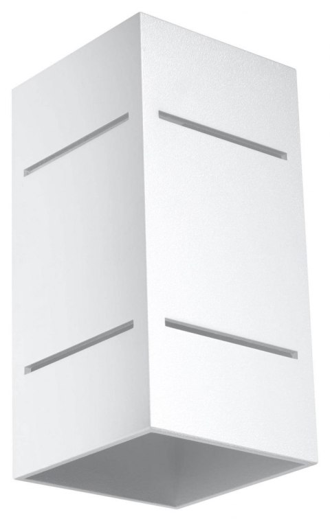 Sollux Lampa Kinkiet BLOCCO biały