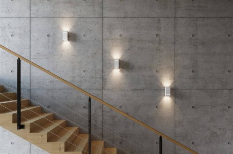 Sollux Lampa Kinkiet BLOCCO biały