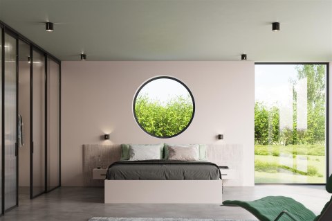 Sollux Lampa Kinkiet INEZ czarny