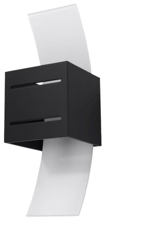 Sollux Lampa Kinkiet LORETO czarny