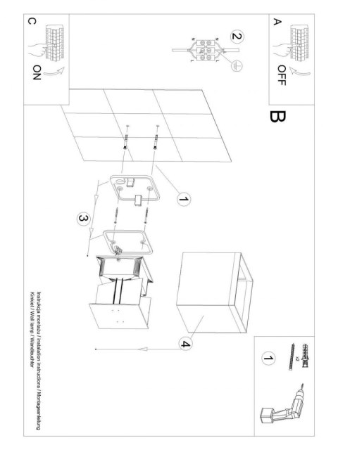 Sollux Lampa Kinkiet LUCA biały LED IP54