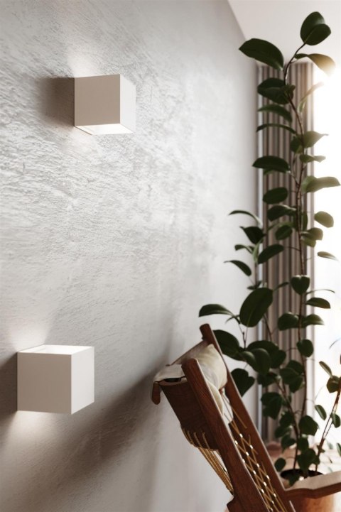 Sollux Lampa Kinkiet LUCA biały LED IP54