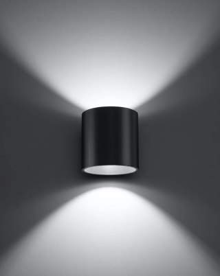 Sollux Lighting Kinkiet ORBIS 1 antracyt