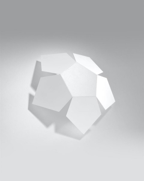Sollux Lampa Kinkiet PENTA biały