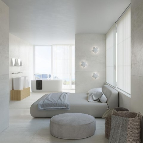 Sollux Lampa Kinkiet PENTA biały