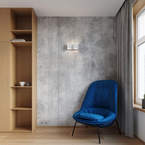 Sollux Lampa Kinkiet QUAD 2 biały