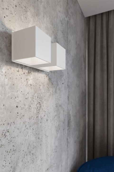 Sollux Lampa Kinkiet QUAD 2 biały