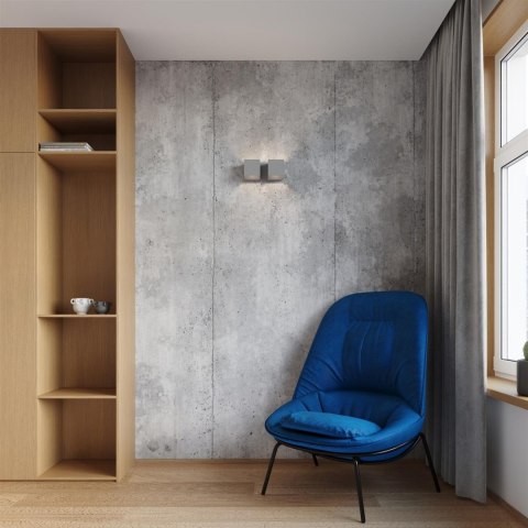 Sollux Lampa Kinkiet QUAD 2 szary