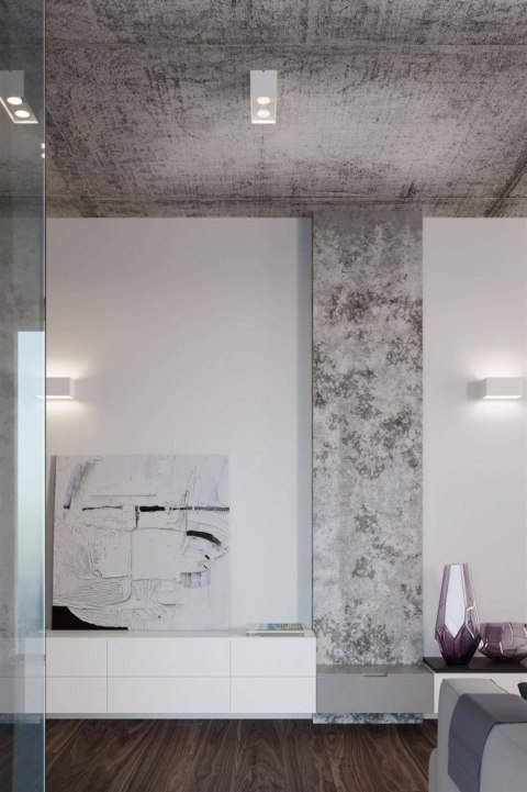 Sollux Lampa Kinkiet QUAD MAXI biały