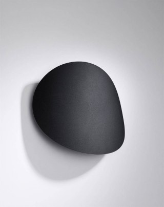 Sollux Lampa Kinkiet SENSES czarny