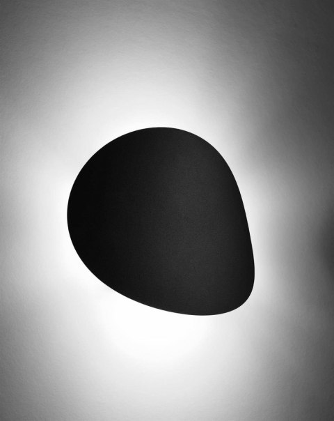 Sollux Lampa Kinkiet SENSES czarny