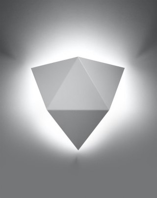 Sollux Lampa Kinkiet SOLIDO biały