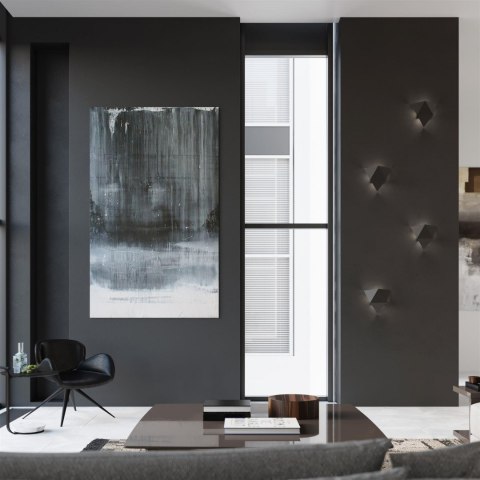 Sollux Lampa Kinkiet SOLIDO czarny