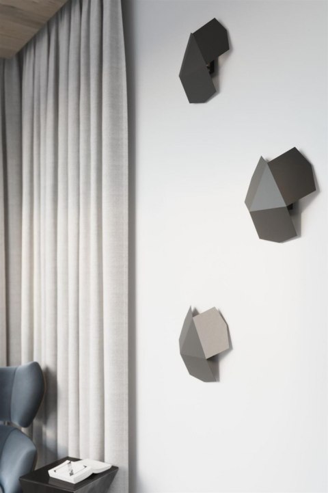 Sollux Lampa Kinkiet TRE czarny