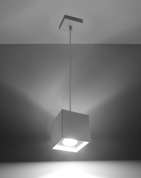 Sollux Lampa wisząca QUAD 1 biały