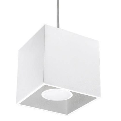Sollux Lampa wisząca QUAD 1 biały