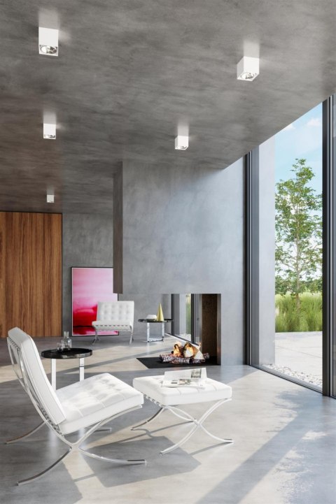 Sollux Lampa Plafon BLAKE biały