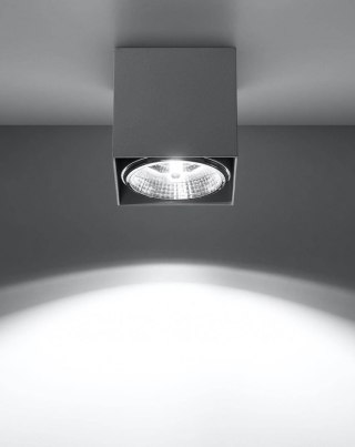 Sollux Lampa Plafon BLAKE szary