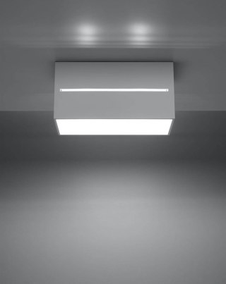 Sollux Lampa Plafon LOBO MAXI biały