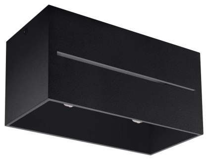 Sollux Lighting Plafon LOBO MAXI czarny