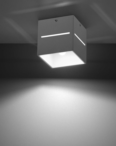 Sollux Lampa Plafon LOBO biały